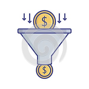 Conversion flat vector icon which can easily modify or edit