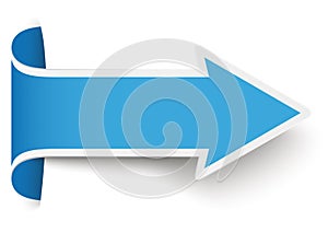 Convert Blue Arrow Banner