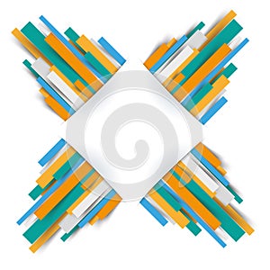 Convert Paperstripes Bevel Cross