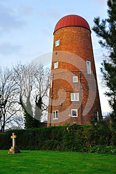 Converted windmill at Braunston near Daventry photo
