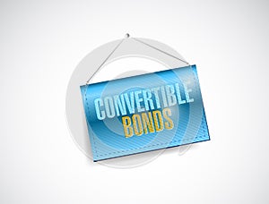 convertible bonds hanging banner