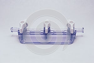 Converting devices part of the System for intravenous infusions