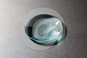 A convex lens photo