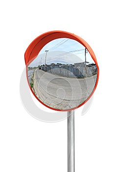 Convex mirror photo