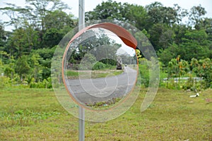 Convex Road Safety Mirror photo