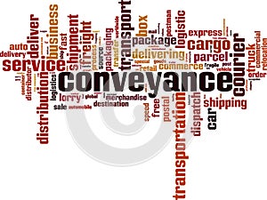 Conveyance word cloud