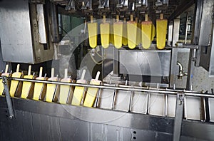 conveyor automatic lines for the production of ice cream
