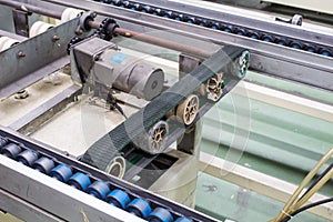 Conveyor belt, production line of the factory.