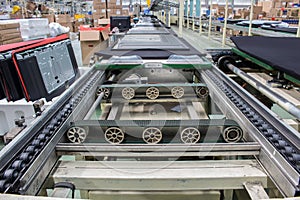 Conveyor belt, production line of the factory