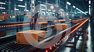 Conveyor belts grind to a halt in manufacturing plants - 2, the disruptions rippling through global supply chains, AI generated