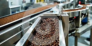 conveyor line for the production of coffee makers