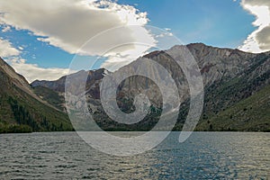 Convict Lake in the Eastern Sierra Nevada mountains, California,