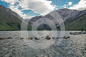 Convict Lake in the Eastern Sierra Nevada mountains, California,