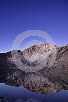 Convict Lake and Laurel Mountain Early Morning