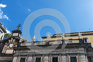 Convitto Nazionale Vittorio Emanuele II in Piazza Dante, Naples, Italy