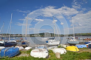 Conwy boats photo