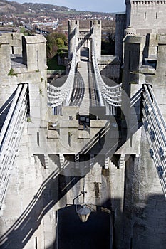 Conwy Castle bridge