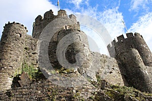 Conwy Castle, North Wales photo