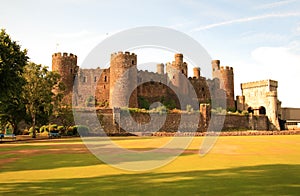 Conwy castle, uk.