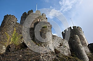 Conwy Castle in Wales