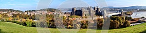 Conwy Castle in Wales, United Kingdom, series of Walesh castles photo