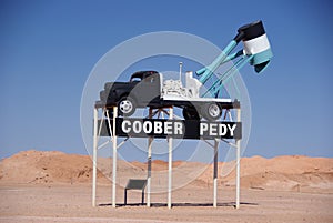 Coober Pedy Opal Blower photo