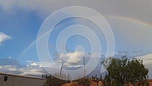 Coober pedy rainbow south australia