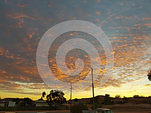 Coober Pedy South Australia sunrise the outback natural colours photo