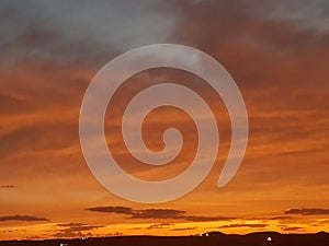 Coober pedy Sun set and opals South Australia mining town