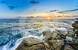 Coogee beach, Sydney Australia.