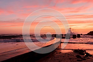 Coogee rockpool at dawn