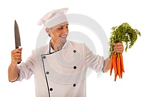 Cook with fresh carrots
