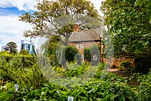 Cook's Cottage in Fitzroy Gardens Melbourne Australia