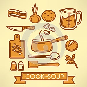 Cook soup