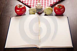 Cookbook and food