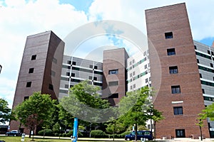 The `Cooke/Hochstetter Halls` at SUNY UB