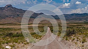 Cooke`s Peak Range from Cooke`s Canyon road. photo