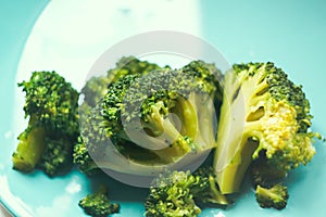Cooked broccoli