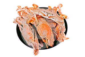 Cooked crab