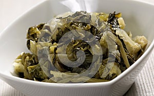 Cooked escarole