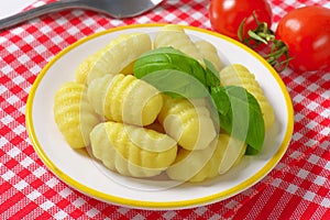 Cooked gnocchi