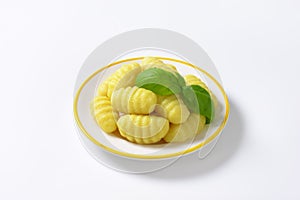 Cooked gnocchi