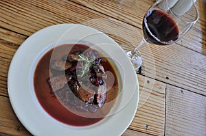 Cooked Kangaroo Meat