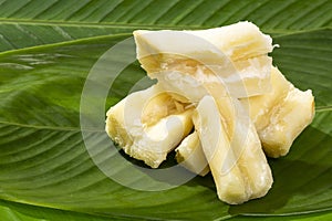 Cooked Manihot Esculenta (mandioca, Yuca, Brazilian Rice Paddy)