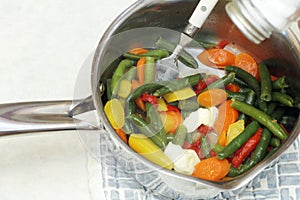 Cooked Mixed Vegetables