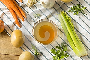 Cooked Organic Vegetable Broth