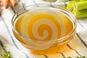 Cooked Organic Vegetable Broth