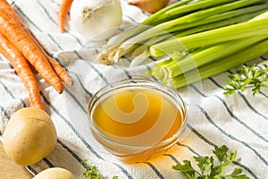 Cooked Organic Vegetable Broth