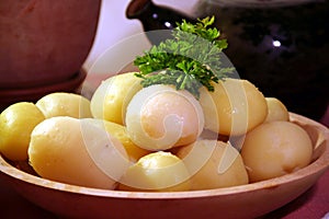 Cooked potato