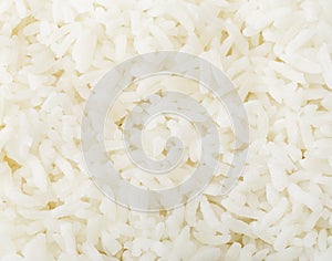 Cooked rice photo